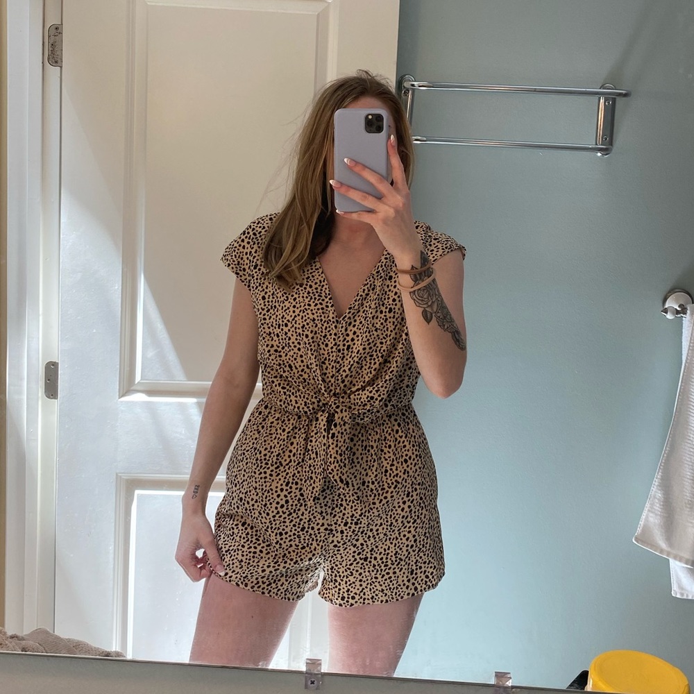 Boutique Spotted Romper